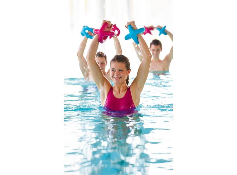 Aqua Fitness BeTomic | Rosa Treningsredskap for vanngymnastikk 
