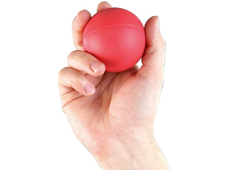 Kasteball av gummi 80 g | 6,5 cm Til idrettslag og skole 