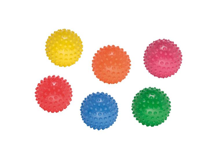 Lekeball Easy Grip 12 cm 6 stk | Sensoriske baller med nupper 