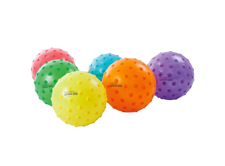 Slomo Bump baller 6 stk. Sett med myke nuppeballer 21 cm 