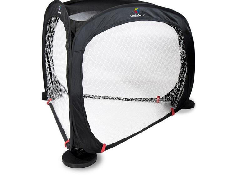 Trigoal - Circular soccer sett Popup. Tresidig fotballnett 