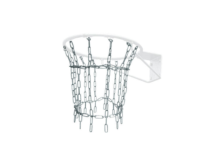Basketballnett Outdoor - kjetting Kun nett | 12-punkts oppheng 