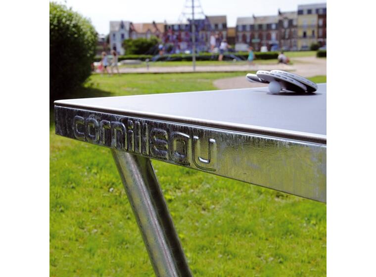 Bordtennisbord Cornilleau Park Utendørs | Grå | Med stålnett 