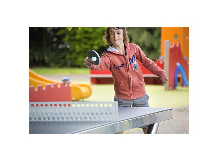 Bordtennisbord Cornilleau Park Utendørs | Grå | Med stålnett 