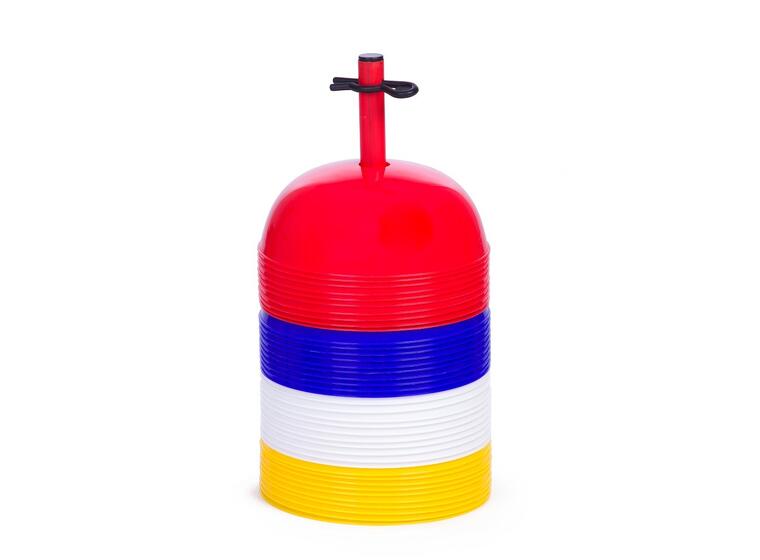 Markeringstallerkener 40 stk D: 20 cm | H: 8,5 cm | 4 farger 