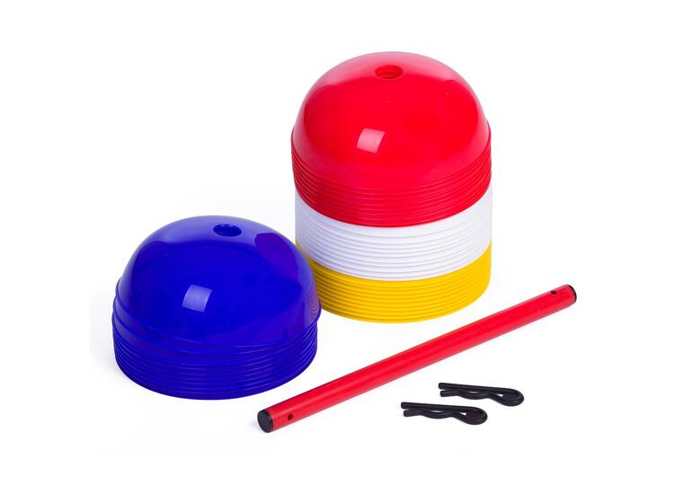 Markeringstallerkener 40 stk D: 20 cm | H: 8,5 cm | 4 farger 