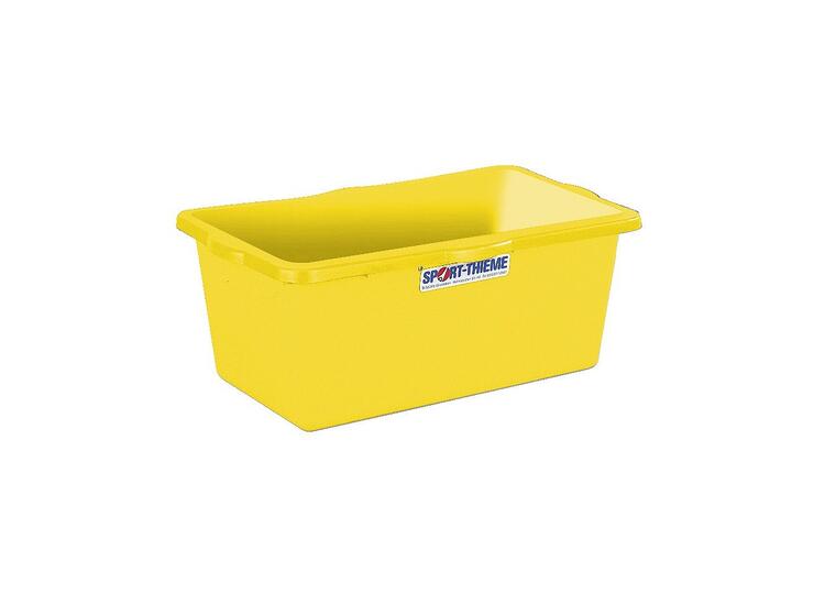 Oppbevaringskasse uten lokk 90L 72x42x30 cm - gul 