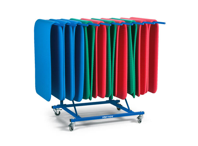 Oppbevaringsstativ til 20 matter 126x90x120 cm | Til 20 treningsmatter 