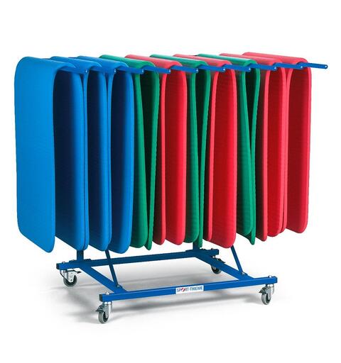 Oppbevaringsstativ til 20 matter 126x90x120 cm | Til 20 treningsmatter