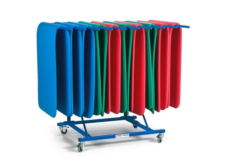 Oppbevaringsstativ til 20 matter 126x90x120 cm | Til 20 treningsmatter 