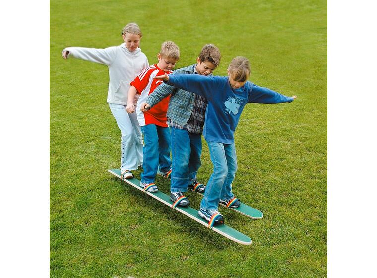 Sommerski Pedalo med fotstropp 160 cm Lagski til lek, koordinasjon og balanse 