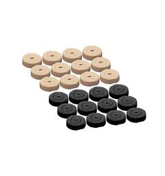 Store dambrikker 25 cm 24 stk | Inne- og utebruk
