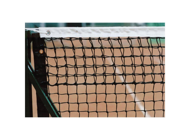 Tennisnett Court Royal Double Row 12,8 m | 6 doble maskerader | kantbånd 
