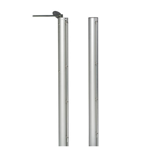 Tennisstolper aluminium &#248; 83mm Inkludert hylser