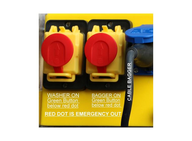 Vaskemaskin for ballbasseng baller Ball Pool Cleaner 