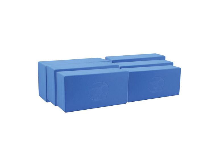Yogablokker i EVA skum - 30 stk 220 x 110 x 70 mm | Blå 