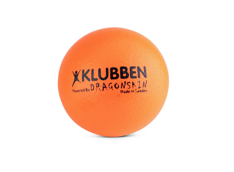 Dragonskin softball 16 cm | Oransje 16 cm skumball til lek & stikkball 