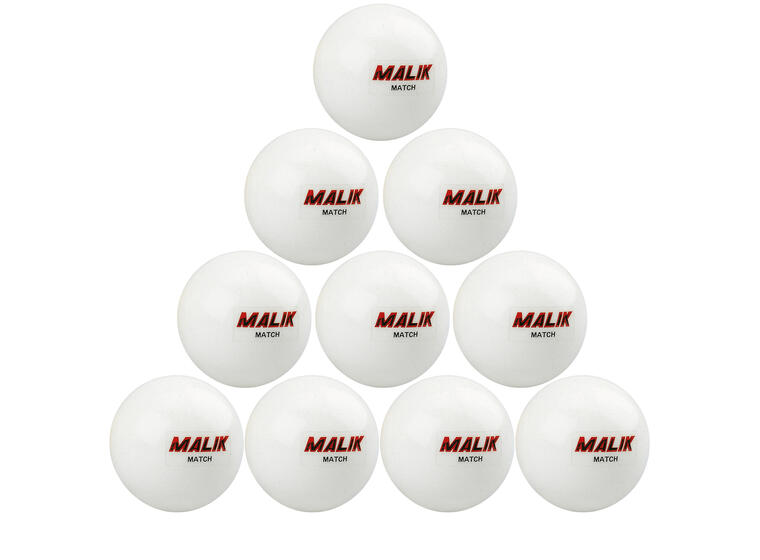 Landhockey Ball Allround 10 stk. 70 mm | Hvit | Utendørsball 