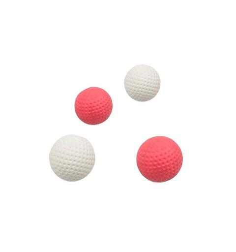 MyMinigolf baller (sett 4 stk) 4 minigolfballer i gummi