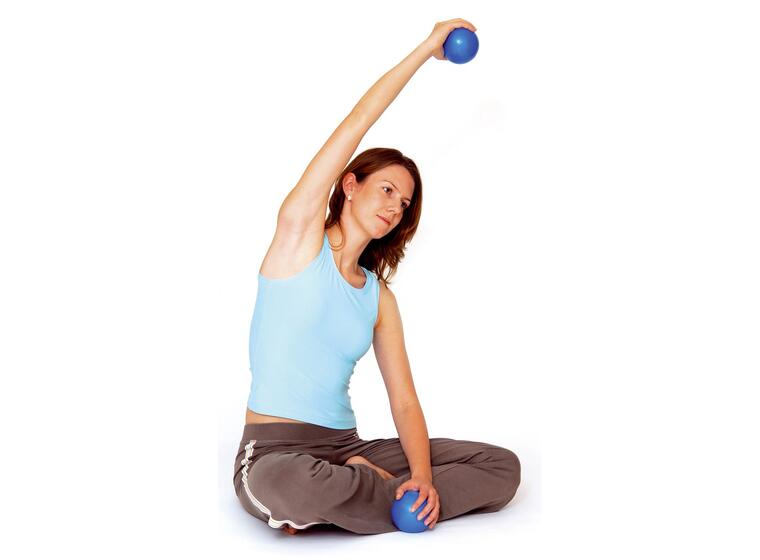 Pilatesball Sissel Toning sett 2 stk pilatesballer | 9 cm 