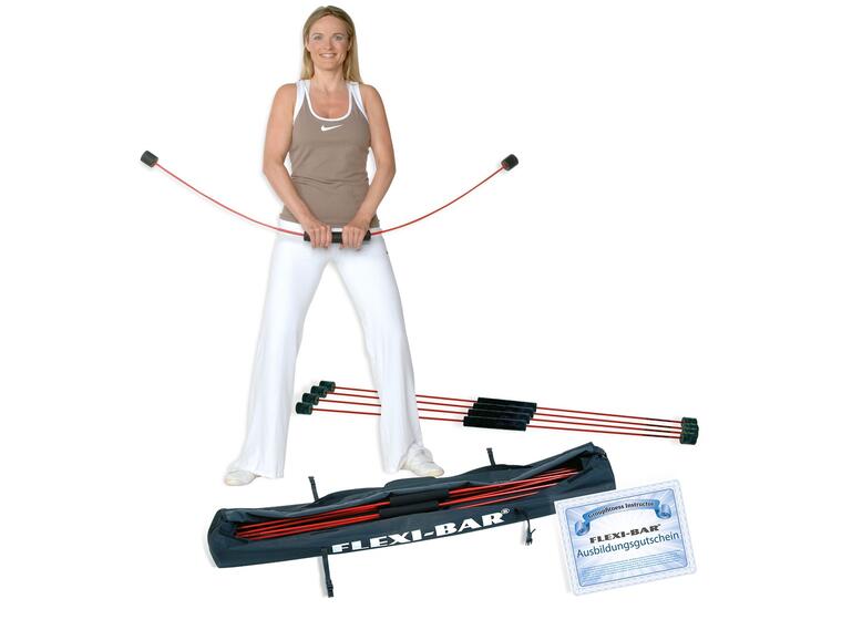 Treningsstav Flexi-Bar Gruppesett Sport 10 flexi-bars | 1 oppbevaringsbag 