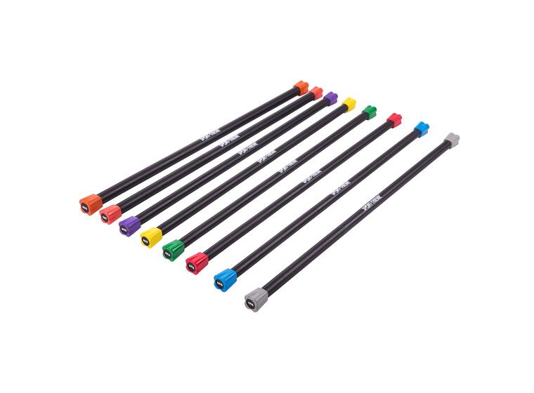 Vektstav | Steel Weighted Bar | 1 kg Grå | Vektstang 