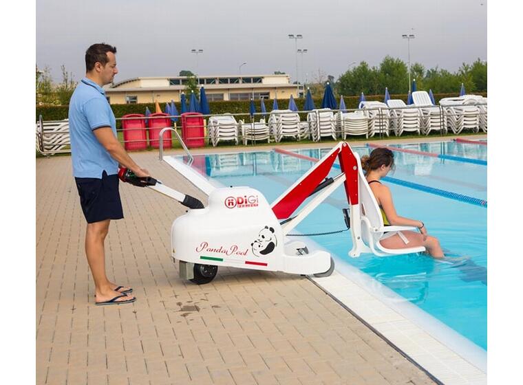 Bassengheis Digi Panda Pool Mobil |  Lastekapasitet 150 kg 
