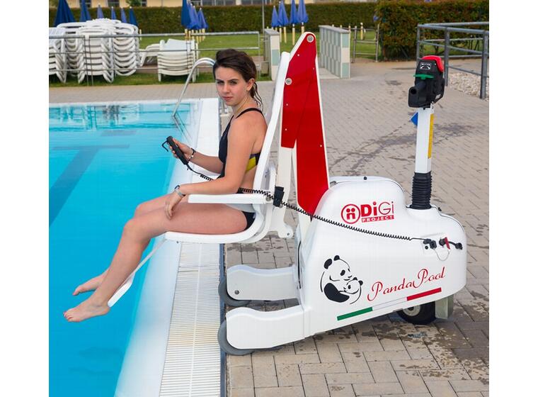 Bassengheis Digi Panda Pool Mobil |  Lastekapasitet 150 kg 