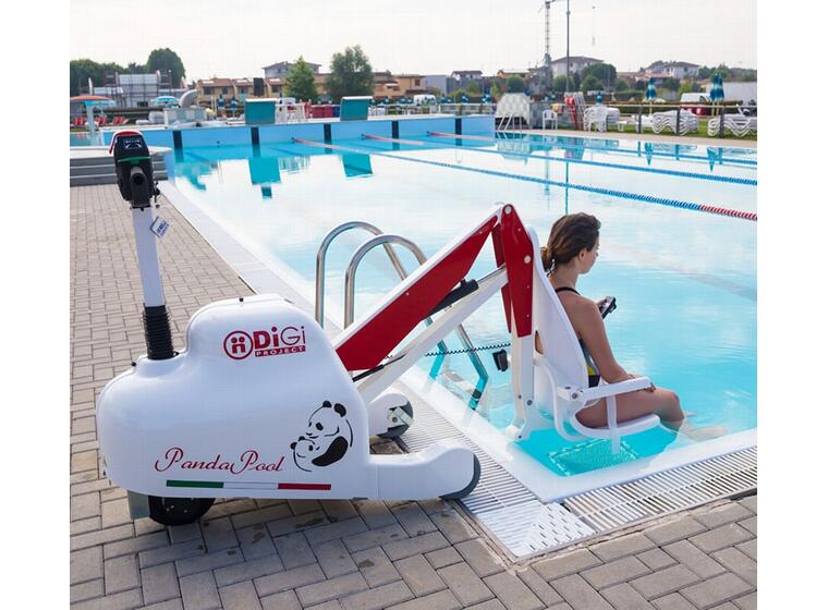 Bassengheis Digi Panda Pool Mobil |  Lastekapasitet 150 kg 