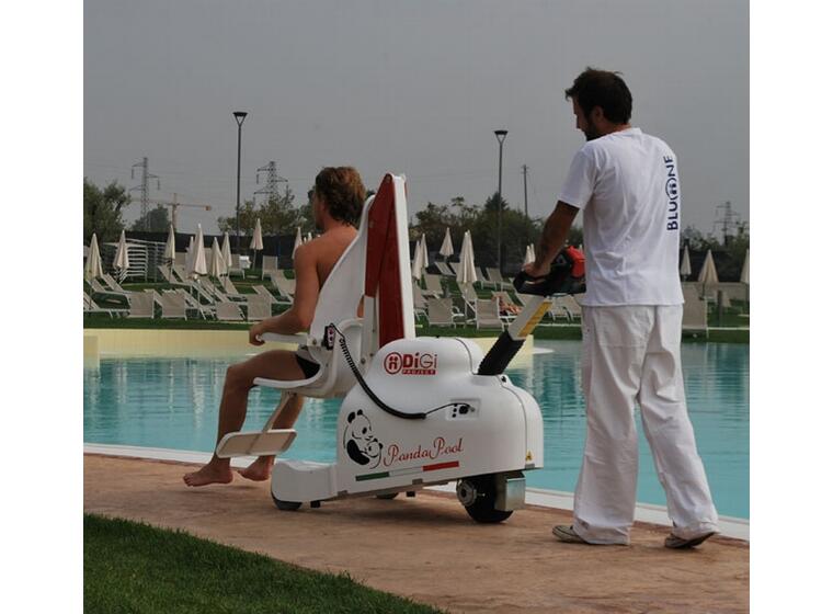 Bassengheis Digi Panda Pool Mobil |  Lastekapasitet 150 kg 