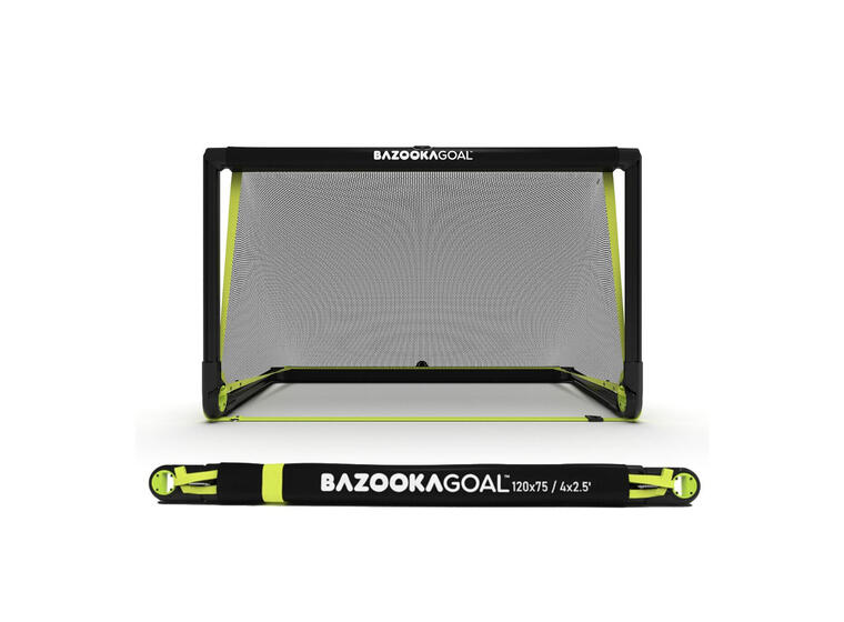 BazookaGoal | 120X75 cm | Sammenleggbart Fotballmål for småbanespill 