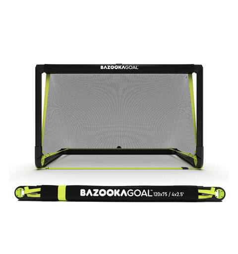 BazookaGoal | 120X75 cm | Sammenleggbart Fotballmål for småbanespill