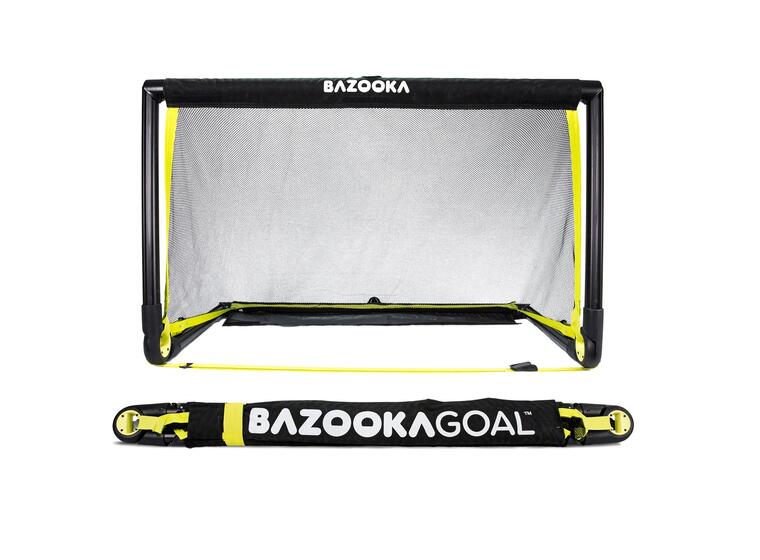 BazookaGoal | 120X75 cm | Sammenleggbart Fotballmål for småbanespill 