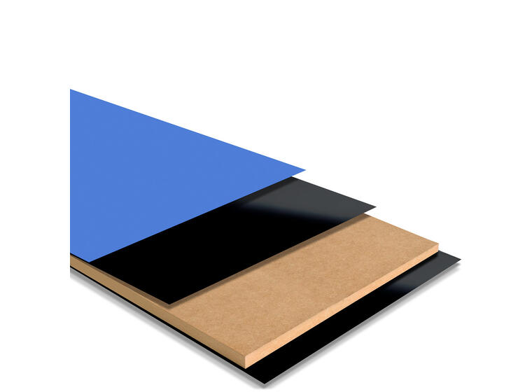 Biljardbord Galant Black Edition 8 fot Blå biljardduk | Spillefelt 224x112 cm 