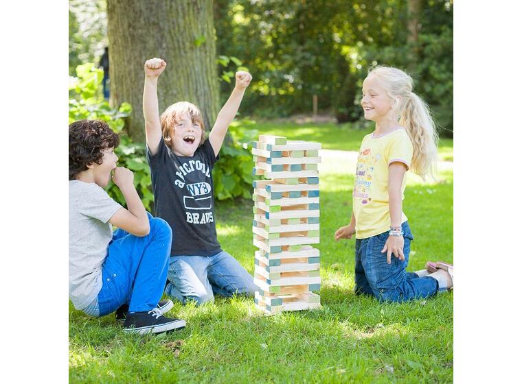 Giant Jenga Stablespill Tårnhøyde 100 cm 