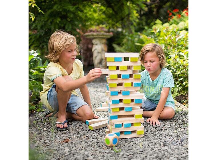 Giant Jenga Stablespill Tårnhøyde 100 cm 