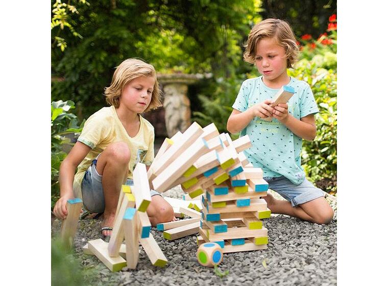 Giant Jenga Stablespill Tårnhøyde 100 cm 