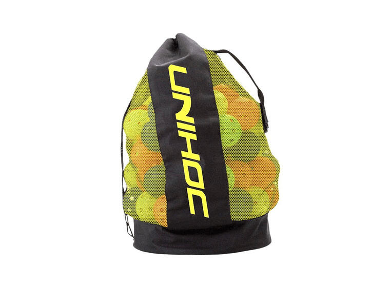 Innebandyballer i bag (50 stk) 50 matchballer i nettingbag 
