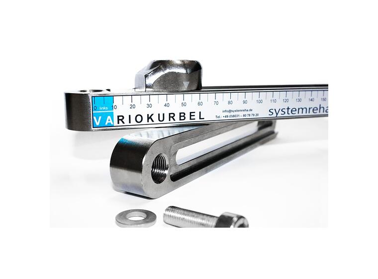 Justerbar pedalarm til sykkel System Reha Vario Crank 