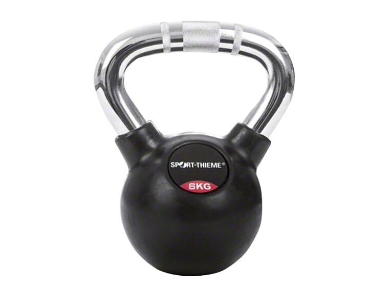 Kettlebell Gummiert Riflet Grep 6 kg 1 stk | 6 kg 