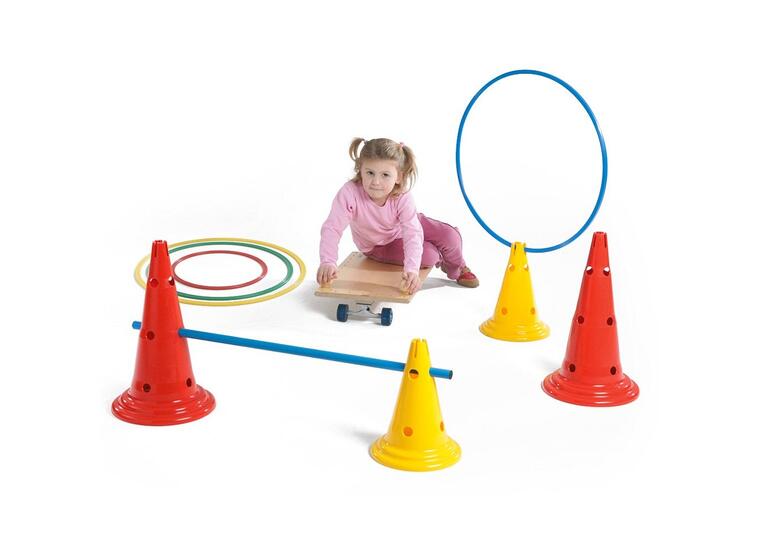 Markeringskjegle Multi med hull | 30 cm 1 stk gul kjegle 