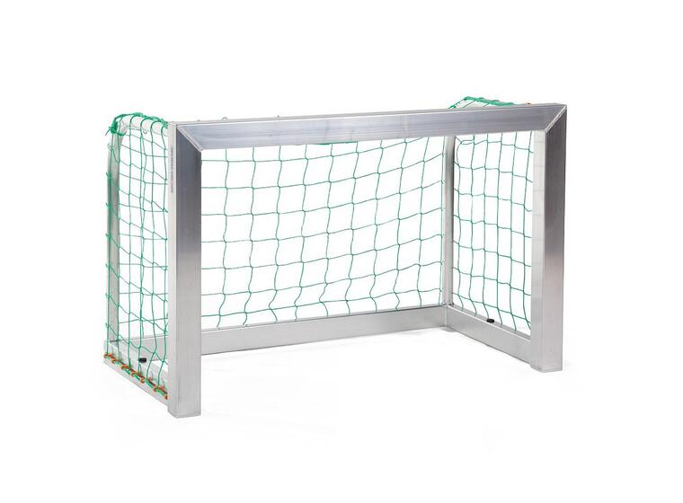 Minimål helsveiset 120 x 80 cm Robust alu fotballmål | 10 cm masker 