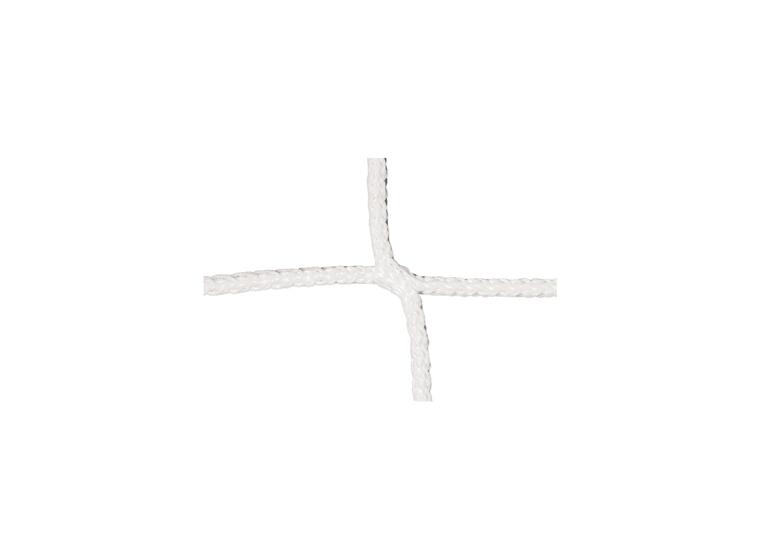 Nett 11'er fotballmål 750x250 cm 1 par | Hvit | 80/150 | 4 mm | M120 