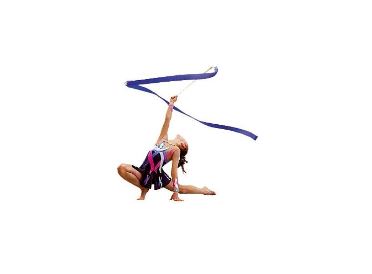 RG Bånd 5 meter Gymnastikkbånd til trening | Lys blå 