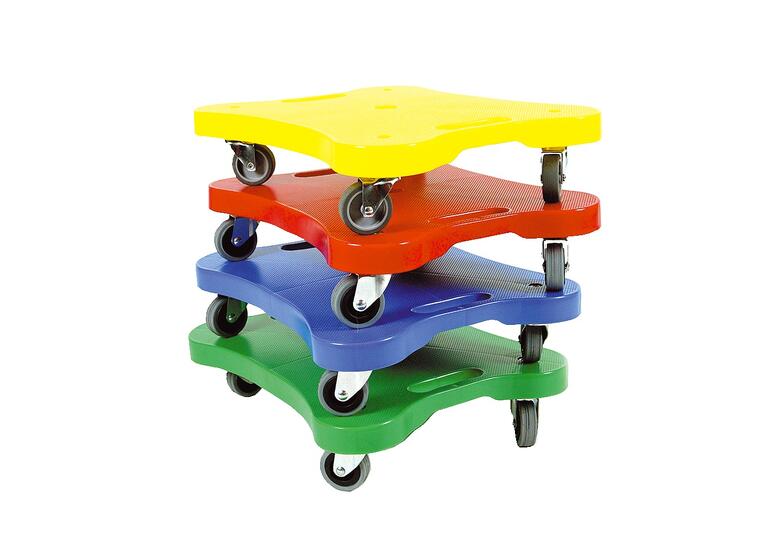Rullebrett sett Scooter - 4 stk. 40 x 31 cm | Rullebrett til de minste 