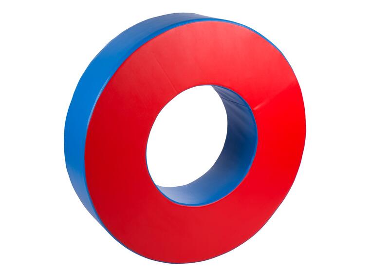 Skummodul | Sirkel Diameter 120 cm | Rød/Blå 