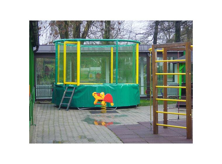 Trampoline Akrobat Gallus 360 cm | Grønn/ Gul 
