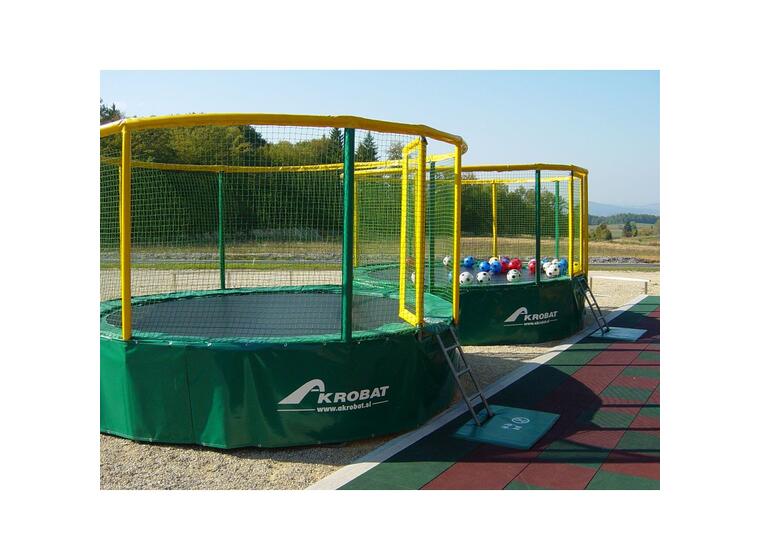 Trampoline Akrobat Gallus 360 cm | Grønn/ Gul 