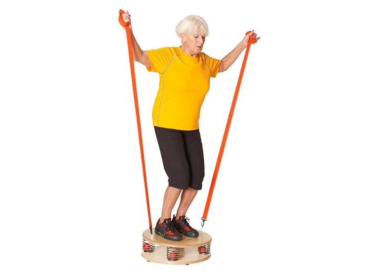 Balansebrett Pedalo med fjærer Vippebrett i tre | 50 cm 