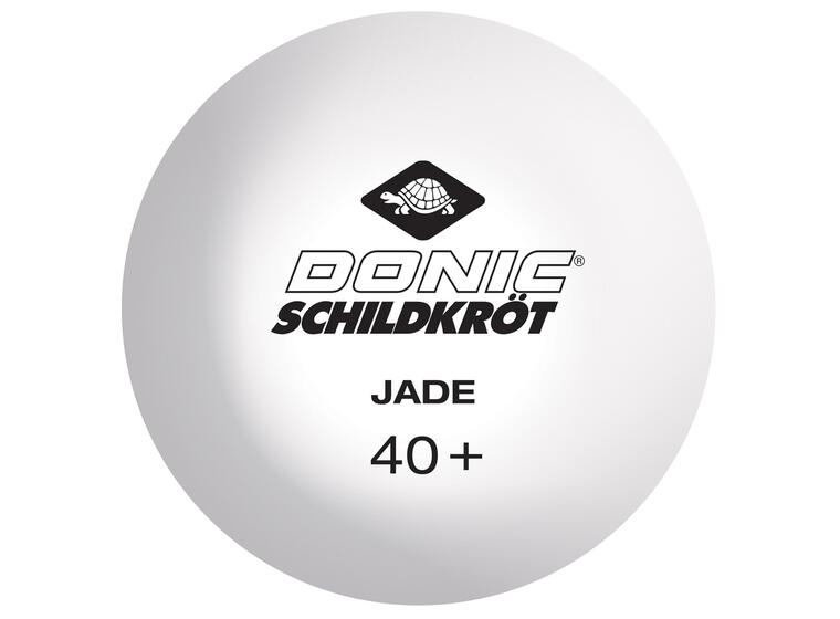 Bordtennisballer Schildkröt Jade Hvit 6 stk | Trenings- og fritidsball 
